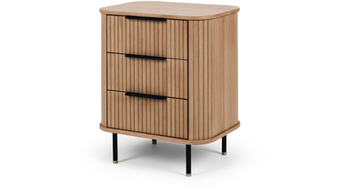 Anders 3 drw bedside Natural